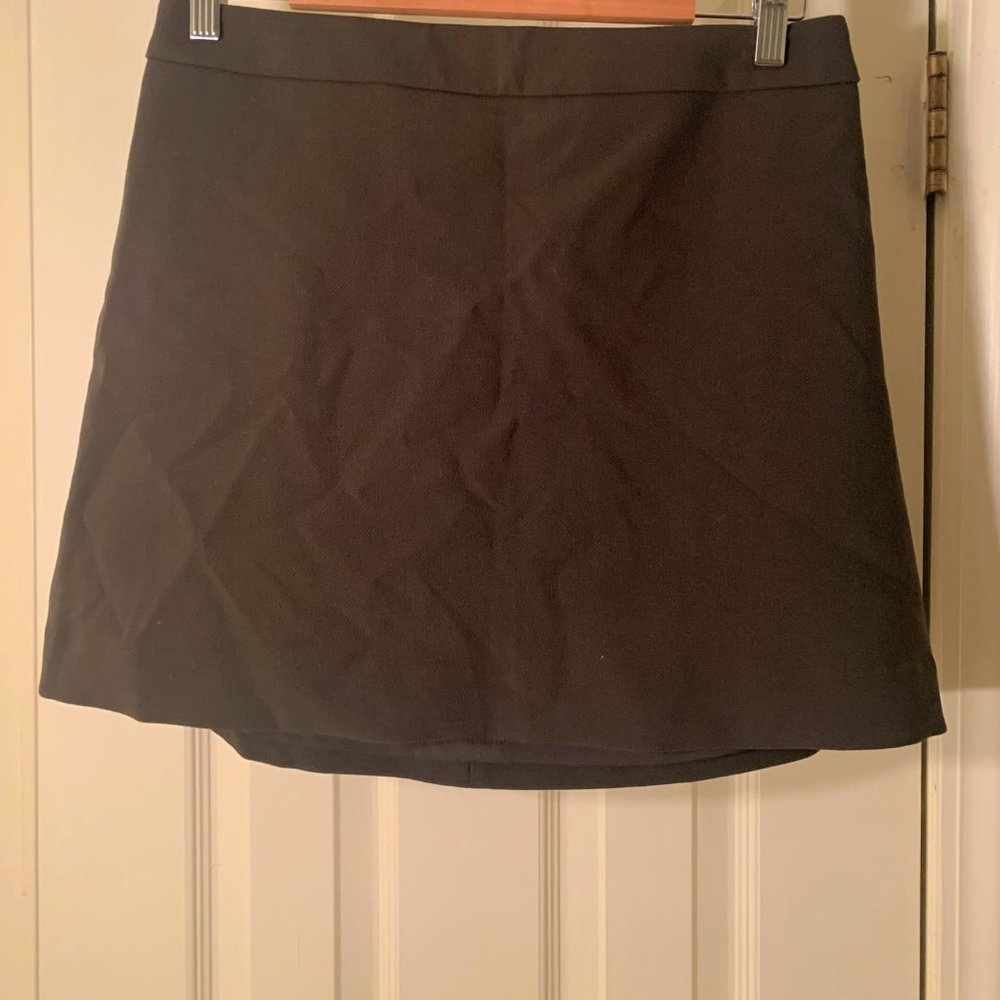 Express Olive Green Mini Skirt